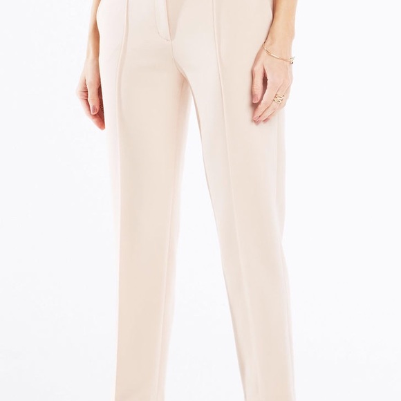 BCBGMAXAZRIA Womens Slim Leg Trouser